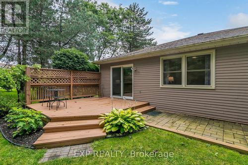 45 Edwin Crescent, Tillsonburg, ON - Outdoor With Deck Patio Veranda With Exterior