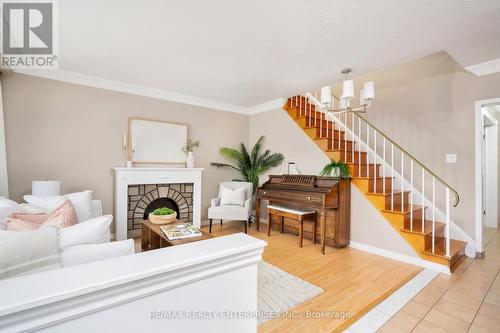 168 Dunraven Drive, Toronto (Keelesdale-Eglinton West), ON - Indoor Photo Showing Other Room With Fireplace