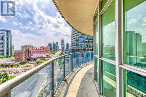 1506 - 70 Absolute Avenue, Mississauga (City Centre), ON - Outdoor With Balcony With View