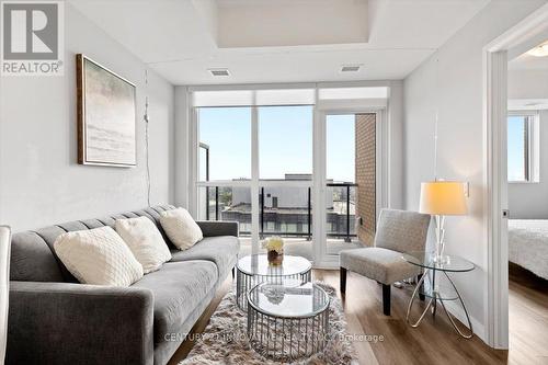 2601 - 108 Garment Street, Kitchener, ON - Indoor Photo Showing Living Room