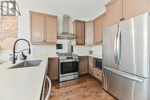 98 Sexton Crescent, Hamilton (Ancaster), ON - Indoor Photo Showing Kitchen With Upgraded Kitchen