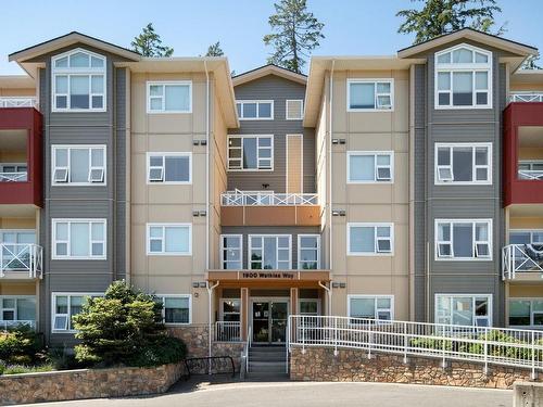 405-1900 Watkiss Way, View Royal, BC - Outdoor With Facade