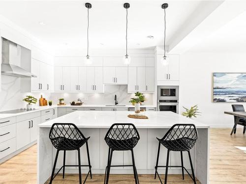 1315 Sandstone Lane, Langford, BC - Indoor Photo Showing Kitchen With Upgraded Kitchen