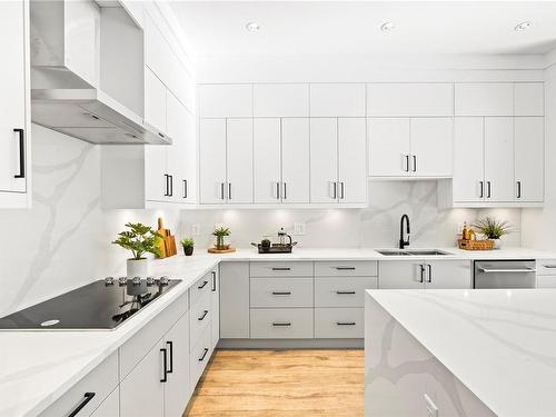 1315 Sandstone Lane, Langford, BC - Indoor Photo Showing Kitchen With Upgraded Kitchen