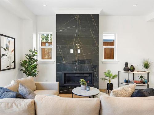 1315 Sandstone Lane, Langford, BC - Indoor Photo Showing Living Room With Fireplace