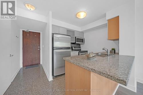 303 - 16 Harrison Garden Boulevard, Toronto (Willowdale East), ON - Indoor Photo Showing Kitchen With Stainless Steel Kitchen