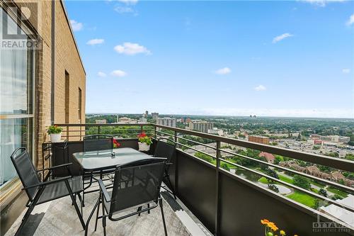 505 St Laurent Boulevard Unit#2506, Ottawa, ON - Outdoor With Balcony With View With Exterior