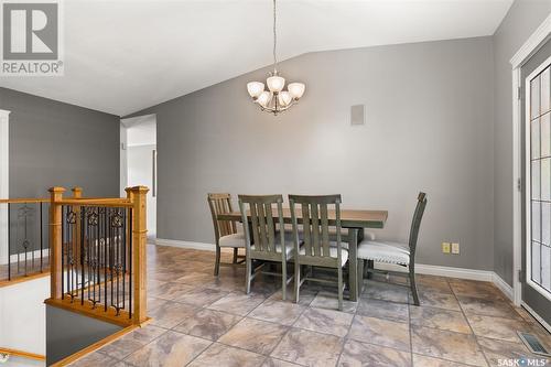 14 Park Bay, Emerald Park, SK - Indoor Photo Showing Dining Room