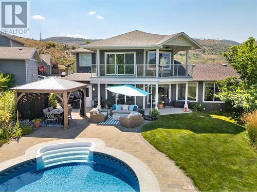 829 Kuipers Crescent, Kelowna, BC - Outdoor With In Ground Pool With Deck Patio Veranda