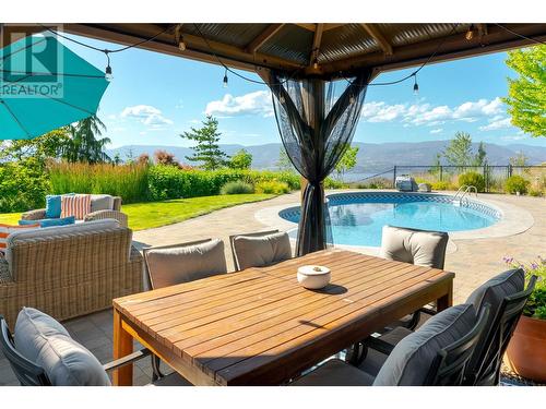 829 Kuipers Crescent, Kelowna, BC - Outdoor With In Ground Pool With Deck Patio Veranda With Exterior