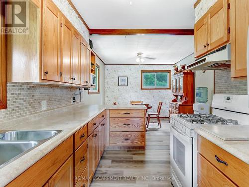 1686 Old Brock Street, Norfolk, ON - Indoor Photo Showing Kitchen With Double Sink