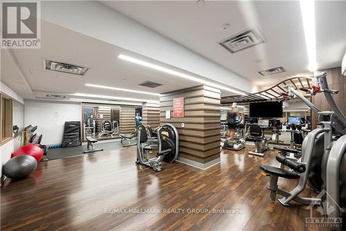 709 - 1035 Bank Street, Ottawa, ON - Indoor Photo Showing Gym Room