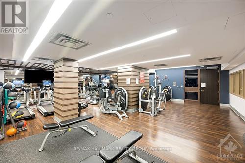 709 - 1035 Bank Street, Ottawa, ON - Indoor Photo Showing Gym Room