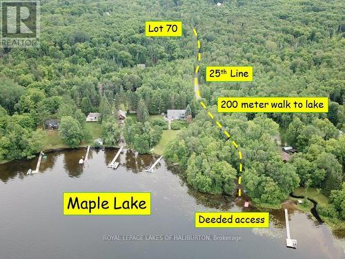 Lot 70 25Th Line, Algonquin Highlands, ON 