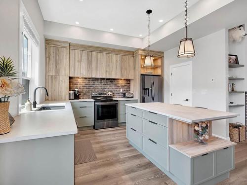 1351 Kinross Place, Kamloops, BC - Indoor Photo Showing Kitchen With Upgraded Kitchen