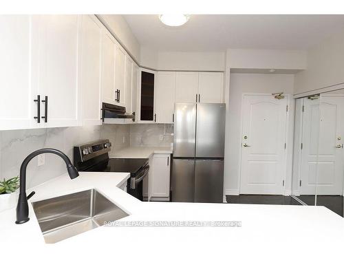 104-3531 Lake Shore Blvd W, Toronto, ON - Indoor Photo Showing Kitchen With Double Sink