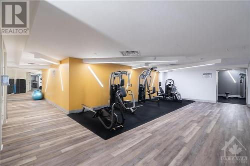 485 Richmond Road Unit#805, Ottawa, ON - Indoor Photo Showing Gym Room