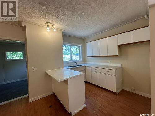 745 Athol Street, Regina, SK - Indoor Photo Showing Kitchen With Double Sink