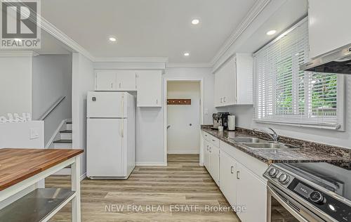 494 Oshawa Boulevard, Oshawa (O'Neill), ON - Indoor Photo Showing Kitchen With Double Sink