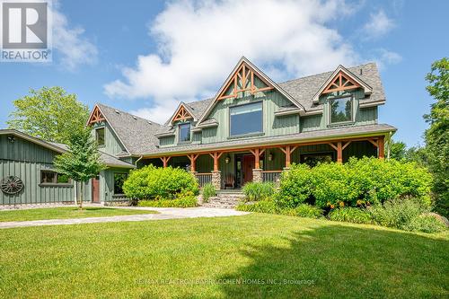 8429 Poplar Side Road, Clearview, ON - Outdoor With Deck Patio Veranda With Facade