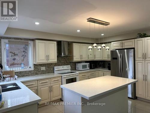 1745 Lawrence Avenue W, Toronto (Brookhaven-Amesbury), ON - Indoor Photo Showing Kitchen With Double Sink