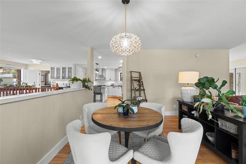 1258 Round Lake Road, Spallumcheen, BC - Indoor Photo Showing Dining Room