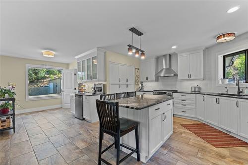 1258 Round Lake Road, Spallumcheen, BC - Indoor Photo Showing Kitchen With Upgraded Kitchen