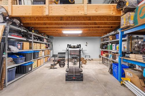 1258 Round Lake Road, Spallumcheen, BC - Indoor Photo Showing Basement