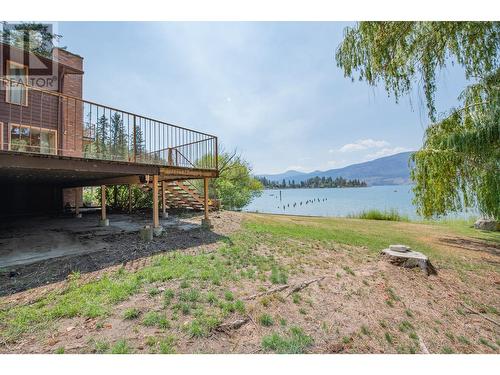 9653 Whitepoint Road, Vernon, BC - Outdoor With Body Of Water With Deck Patio Veranda With View