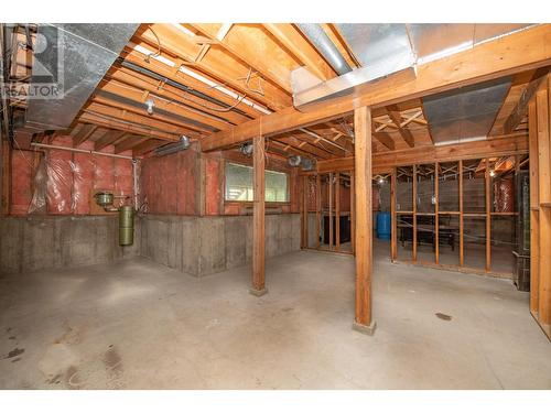 9653 Whitepoint Road, Vernon, BC - Indoor Photo Showing Basement