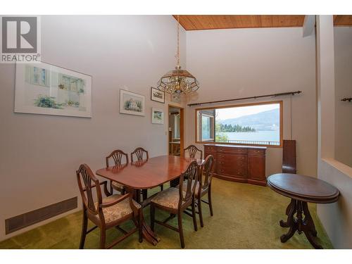 9653 Whitepoint Road, Vernon, BC - Indoor Photo Showing Dining Room