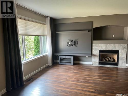 1313 Heidgerken Crescent, Humboldt, SK - Indoor Photo Showing Living Room With Fireplace