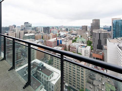 Balcon - 3307-1188 Av. Union, Montréal (Ville-Marie), QC - Outdoor With Balcony With View