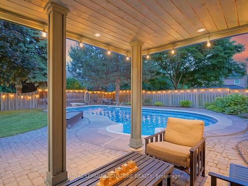 60 Ferndell Circ, Markham, ON - Outdoor With In Ground Pool With Deck Patio Veranda With Backyard