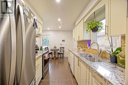 23 Moselle Drive, Toronto (West Humber-Clairville), ON - Indoor Photo Showing Kitchen With Double Sink With Upgraded Kitchen