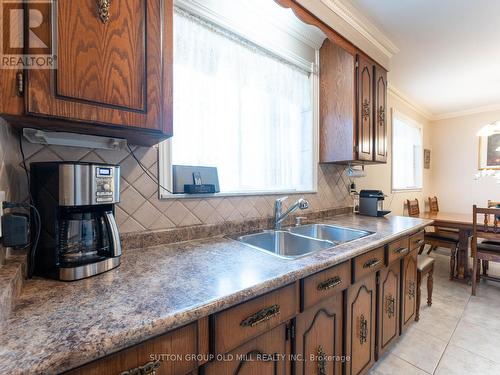 31 Demaris Avenue, Toronto (Glenfield-Jane Heights), ON - Indoor Photo Showing Kitchen With Double Sink