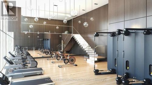 2006 - 17 Bathurst Street, Toronto (Waterfront Communities), ON - Indoor Photo Showing Gym Room