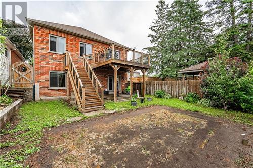 356 Stevenson Street N, Guelph, ON - Outdoor With Deck Patio Veranda