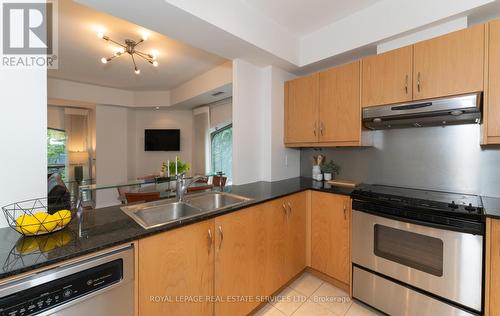 401 - 3 Mcalpine Street, Toronto (Annex), ON - Indoor Photo Showing Kitchen With Double Sink