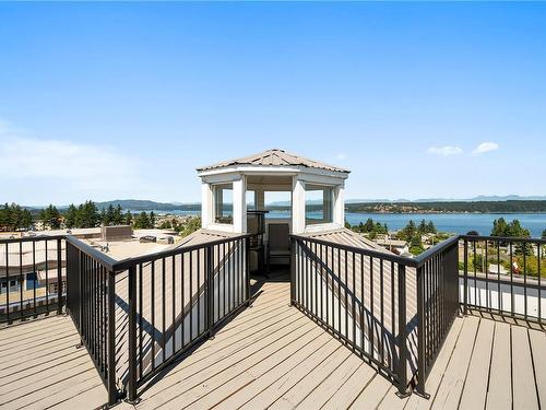 1F-690 Colwyn St, Campbell River, BC - Outdoor With Body Of Water With Deck Patio Veranda With View With Exterior