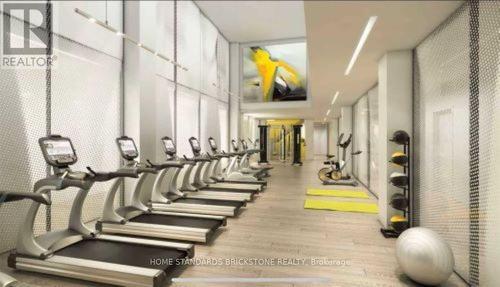 2109 - 158 Front Street E, Toronto (Moss Park), ON - Indoor Photo Showing Gym Room