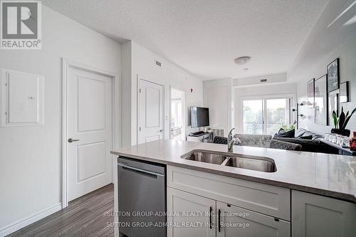 301 - 2605 Binbrook Road, Hamilton (Binbrook), ON - Indoor Photo Showing Kitchen With Double Sink