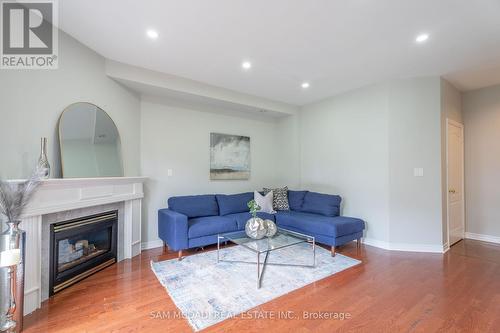 5914 Long Valley Road, Mississauga (Churchill Meadows), ON - Indoor Photo Showing Living Room With Fireplace