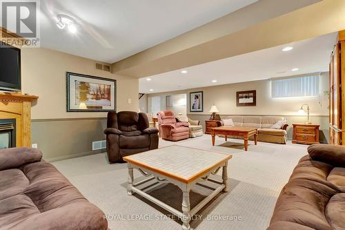 56 Skyland Drive, Hamilton (Centremount), ON - Indoor With Fireplace