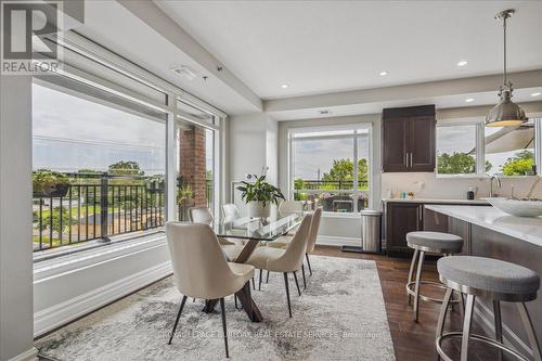 404 - 34 Plains Road E, Burlington (Lasalle), ON - Indoor Photo Showing Dining Room