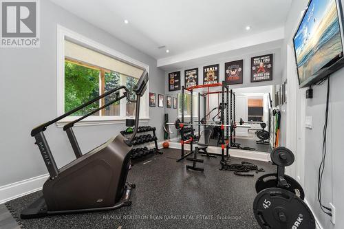 53 Citation Drive, Toronto (Bayview Village), ON - Indoor Photo Showing Gym Room