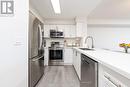 1101 - 5508 Yonge Street, Toronto (Willowdale West), ON  - Indoor Photo Showing Kitchen With Stainless Steel Kitchen With Double Sink 