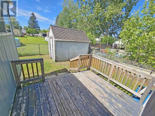 9923 Maple Street, Fort St. John, BC - Outdoor With Deck Patio Veranda