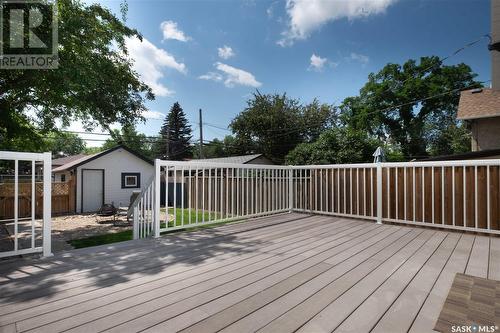 3715 Victoria Avenue, Regina, SK - Outdoor With Deck Patio Veranda