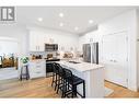 3434 Mckinley Beach Drive Unit# 407, Kelowna, BC  - Indoor Photo Showing Kitchen With Double Sink With Upgraded Kitchen 